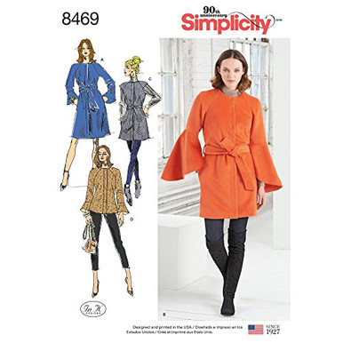 Simplicity Creative Patterns US8469R5 Sewing Pattern Tops ...