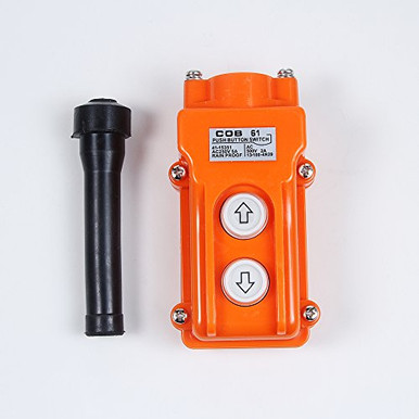 Push Button Switch COB61 Crane Pendant Control Station UP Down Hoist ...