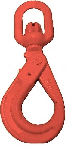 All Material Handling CRGX08 Self Locking Swivel Hook G100 Alloy Chain ...