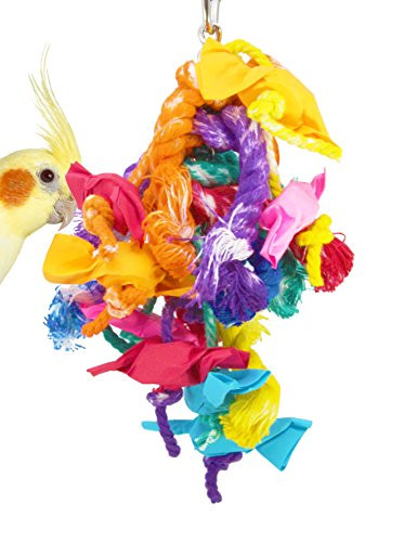 82026 Xtra Small Mardi gras Bird Toy Parrot cage Toys Cages African ...