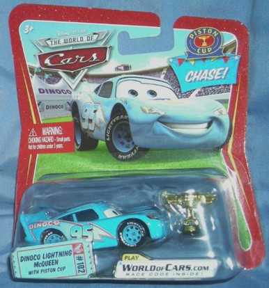 Disney / Pixar CARS Movie 155 Die Cast Car Dinoco Lightning McQueen ...