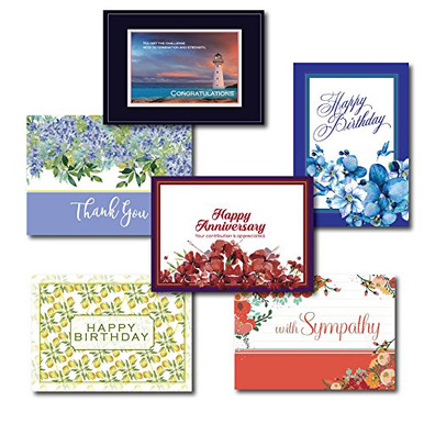 All Occasion Greeting Card Assortment 30 Cards with 31 Bright White ...