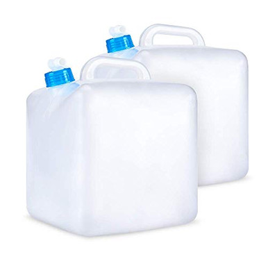 BPA Free Collapsible Water Container with Spigot Camping Water Storage ...