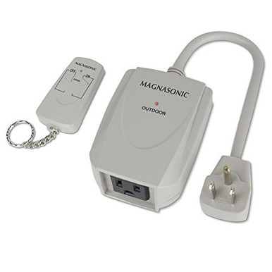 Magnasonic WRC101 Wireless Remote Control Home Automation Power Outlet ...