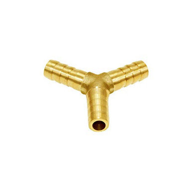 Joywayus 1 4 ID Hose Barb Y Shaped 3 Way Union Fitting Intersection ...