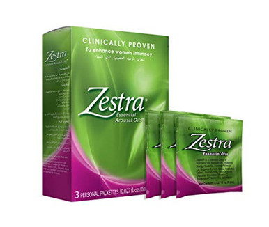 Zestra Essential Arousal Oils 3 Single Dose Packets 0 8ml Organic All