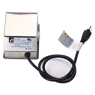 Homend Universal Grill Electric Replacement Stainless Steel Rotisserie ...