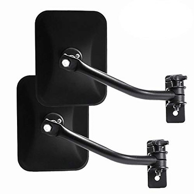 BISHERDER 1 Pair Door Off Mirror for Jeep Wrangler TJ JK 4x4 Off road