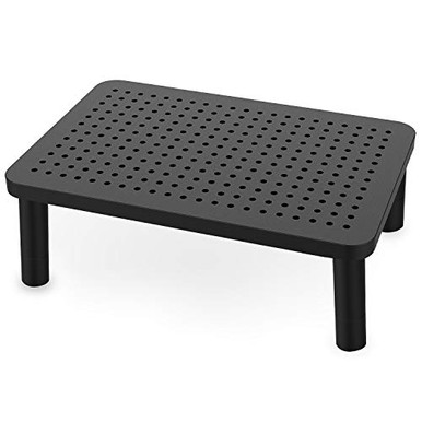 Bamboo Monitor Stand Riser, Ergonomic & Space-Saving Monitor Stand ...