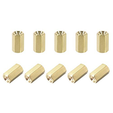 Entretoises Hexagonales M4x12mm Femelle-femelle – Lot De 10 Pour PCB Et Drones FPV