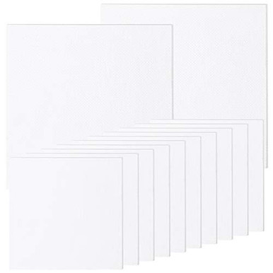 Elcoho 12 Pack Canvas Panels Artist Canvas Board Multi Panel Canvas ...