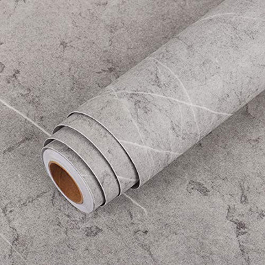Black Grey Peel And Stick Wallpaper Mural – Self-Adhesive Contact Paper, 15.7" X 118", Removable & Renter-Friendly For Any Room