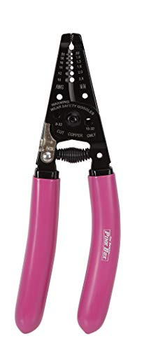 Pink Box Cutter With String The Original Pink Box 7-Inch Spring Loaded Wire Strippers and Cutters ...