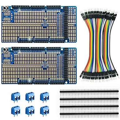 ElectroCookie Arduino Mega Prototype Shield Board Kit Stackable DIY ...