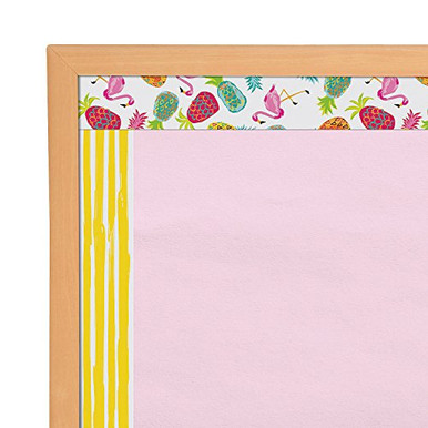 Fun Express Pineapple Bulletin Board Border - 12 Pieces - Educational ...