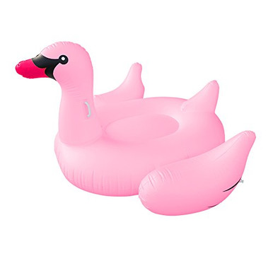 Geefia Inflatable Swan Pool Float, Summer Swimming Pool Party Floating ...