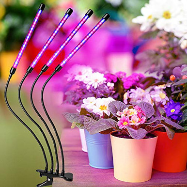 Grow Light Upgraded Version 80 LED Lamps 9 Dimmable Levels Plant Grow ...