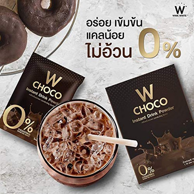 X2 Boxes W Choco Instant Cocoa Powder 15g x 10 Sachets No Sugar ...