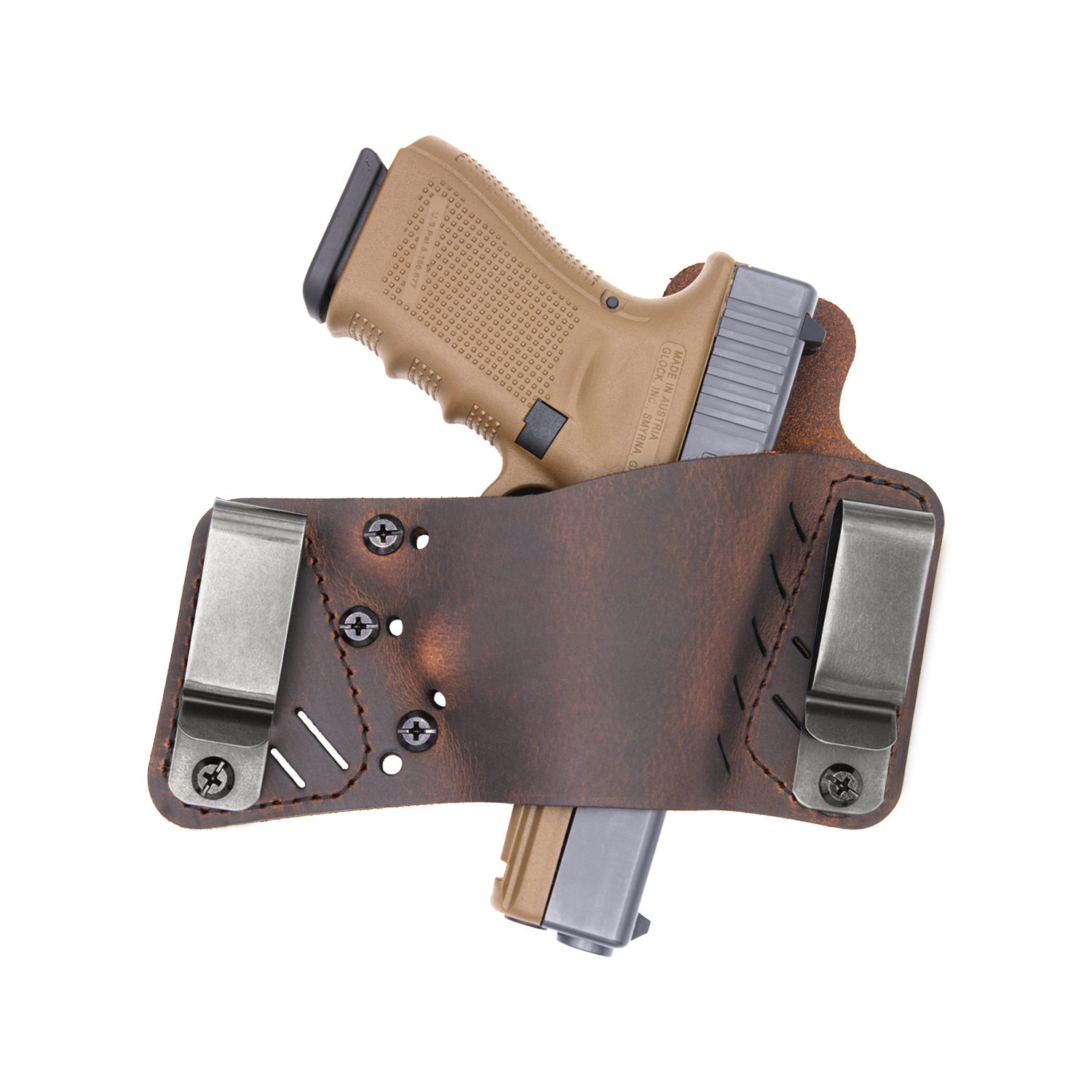 Delta Carry (IWB) Holster - Distressed Brown - Versacarry