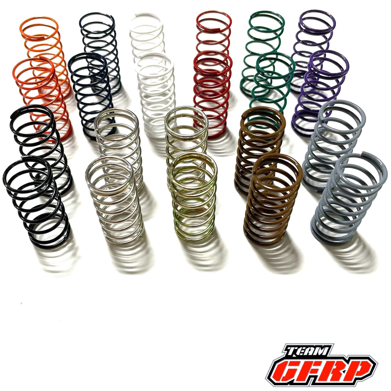 Small Bore Shock Springs In Pairs (1.35 length)