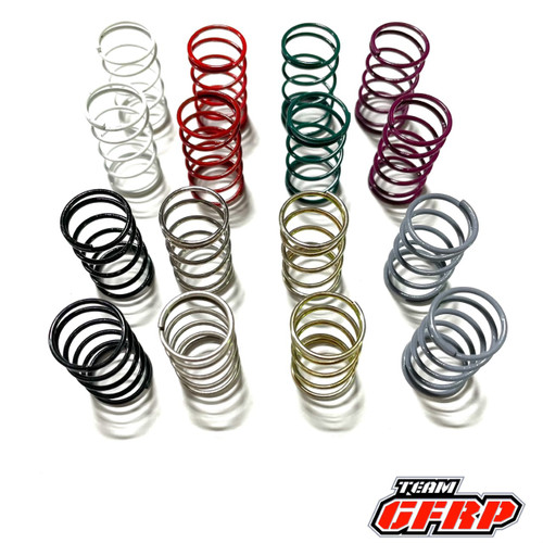 Small Bore Shock Springs In Pairs  (1.1 length)