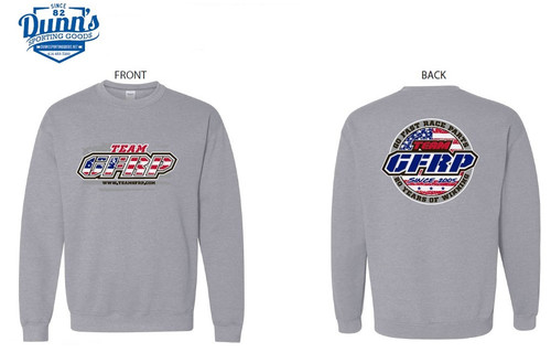 Sport Grey Crewneck 20th Anniversary Flag