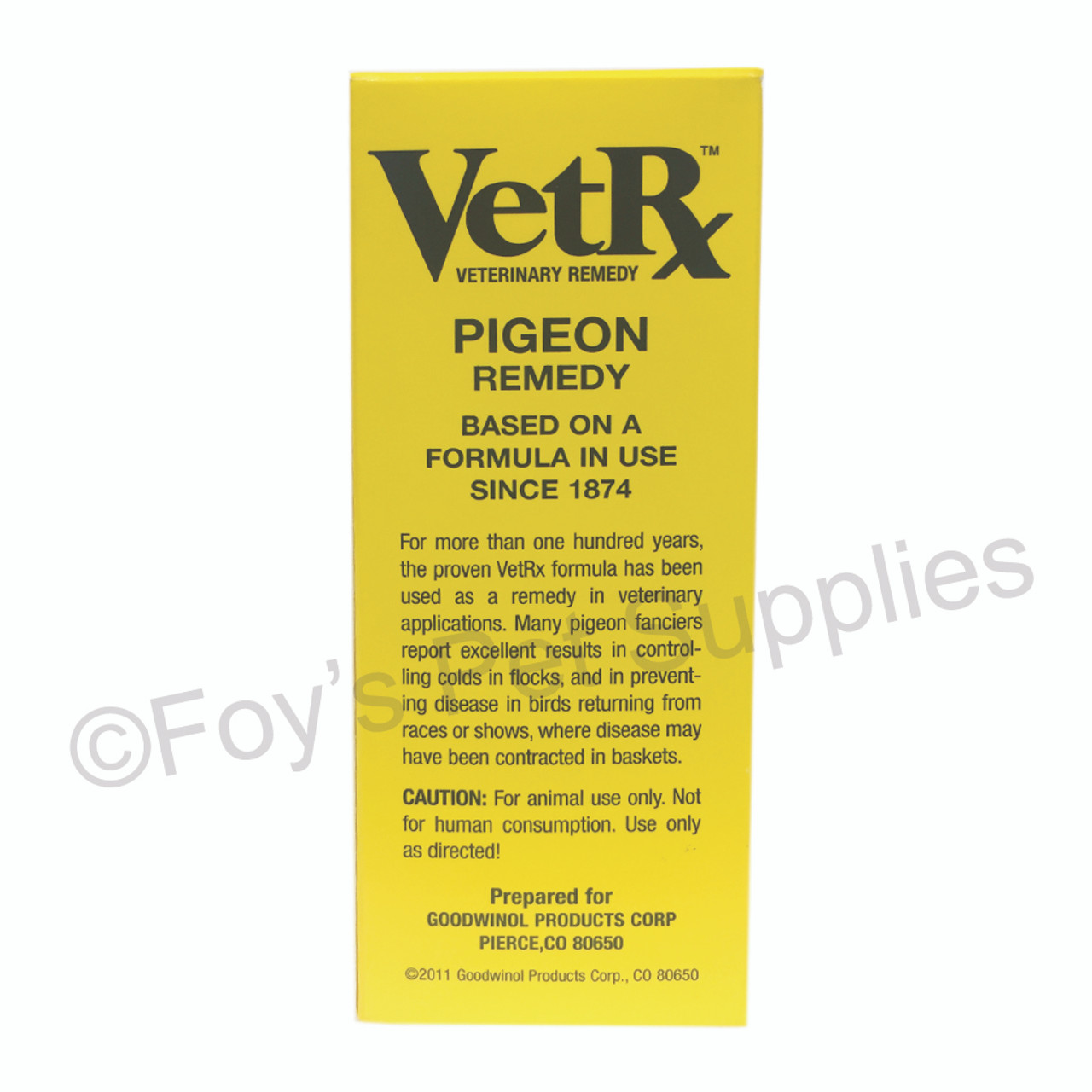 vetrx pigeon remedy