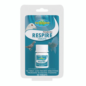 #27 PIGEON RESPIRE TABLETS - 50 TABS #27 PIGEON RESPIRE TABLETS - 50 TABS