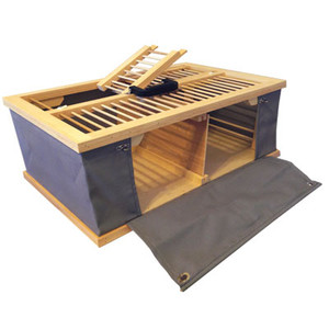 CANVAS BASKET 15 BIRD DIVIDED CANVAS BASKET 15 BIRD DIVIDED