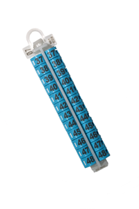 #2731 EZ LOCKRINGS - SIZE 7 37-48   BLUE