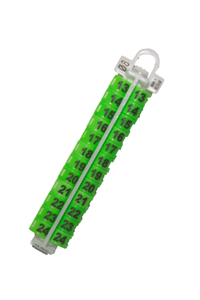 #2756 EZ LOCKRINGS SIZE 8 13-24  GREEN