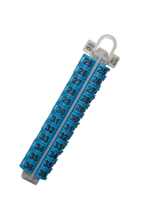 #2772 EZ LOCKRINGS SIZE 8 25-36   BLUE