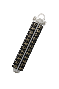 #2783 EZ LOCKRINGS SIZE 8 37-48   BLACK