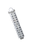 #2733 EZ LOCKRINGS - SIZE 7 WHITE