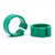 #1253 EZ CLIP RINGS - NARROW - NO NUMBERS -  50 PACK