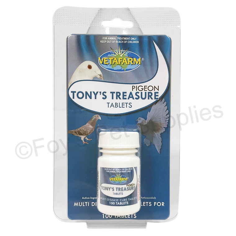 34 tony's treasure tablets 100