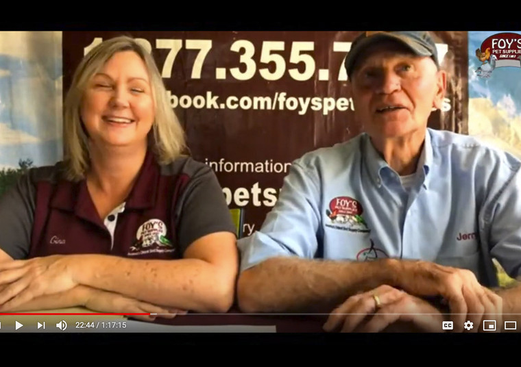 Foy's Facebook Live (October 23, 2020) - Preparing For Breeding Season