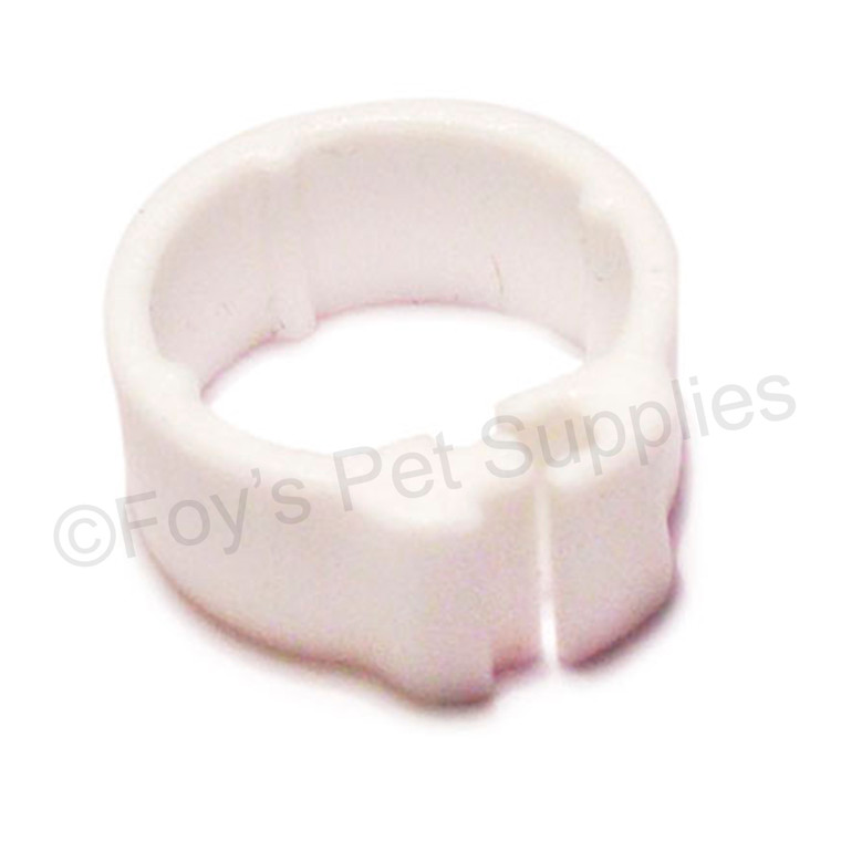 EZ CLIP RINGS, SMALL BREED NO NUMBERS 7 MM - 50 PACK