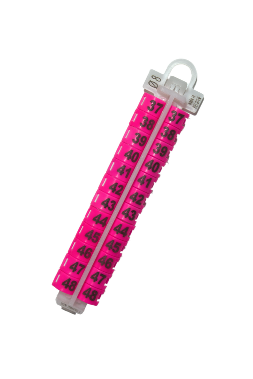 #2768 EZ LOCKRINGS SIZE 8 37-48   PINK