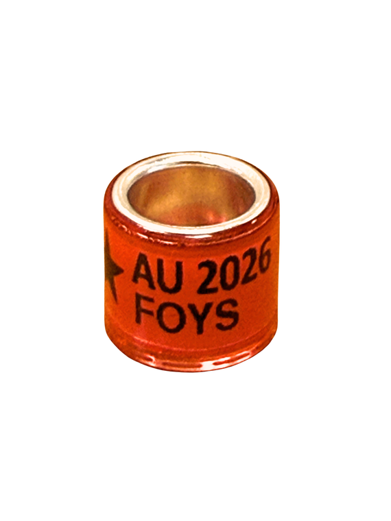 #910 AU RACING HOMER BANDS 10 PACK