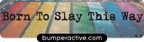 Bumper Sticker: Born To Slay