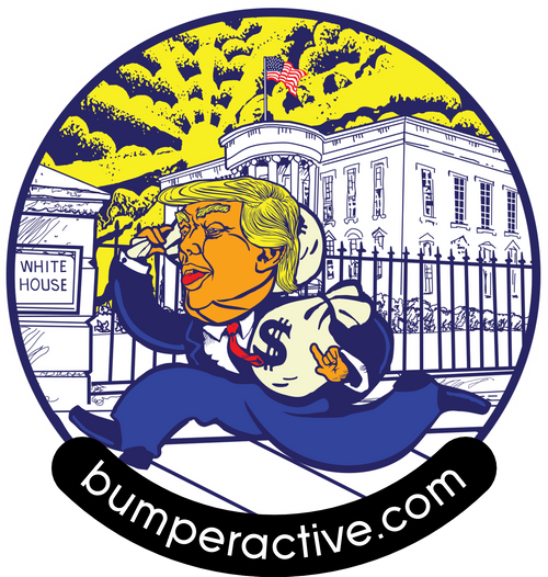 Bumper Sticker: Playing Monopoly
