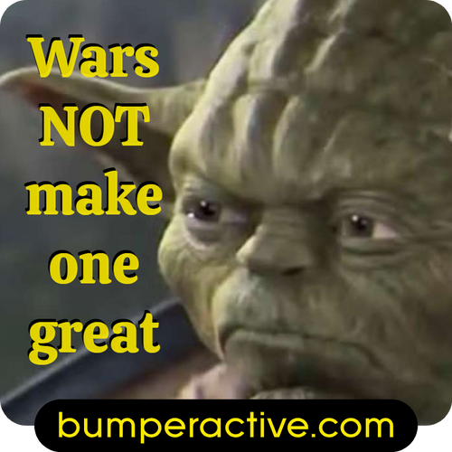 Bumper Sticker: There is no try