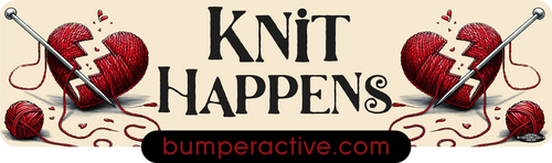 Bumper Sticker: Knit Happens