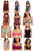 1213pc Swim MIRACLESUIT Trina Turk PQ Ralph MIMI FLAMINGO Andie KORS #PAL-345