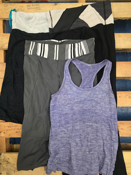 500pc Lululemon JACKETS Leggings & More *USED* #PAL-266