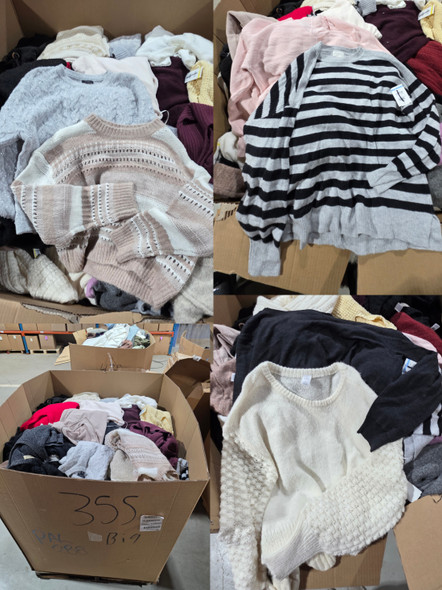 355pc Womens Sweaters SPLENDID Caslon HALOGEN French Connection MNG #PAL-288