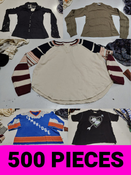 PREORDER: 500pc Womens FREE PEOPLE Summer & Fall Clothing Assortment #PAL-351