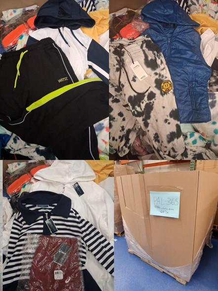 657PC Activewear Pallet! WESC REEBOK Puma N*RDSTR*M Karen Scott D-S-G  #PAL-365