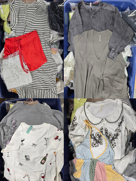 251pc *F*P* / BEACH/ MVMT & ANTHROPOLOGIE Clothing Assortment #PAL-418